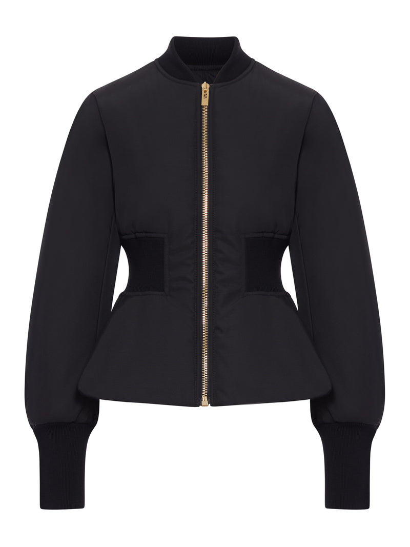 PEPLUM BOMBER