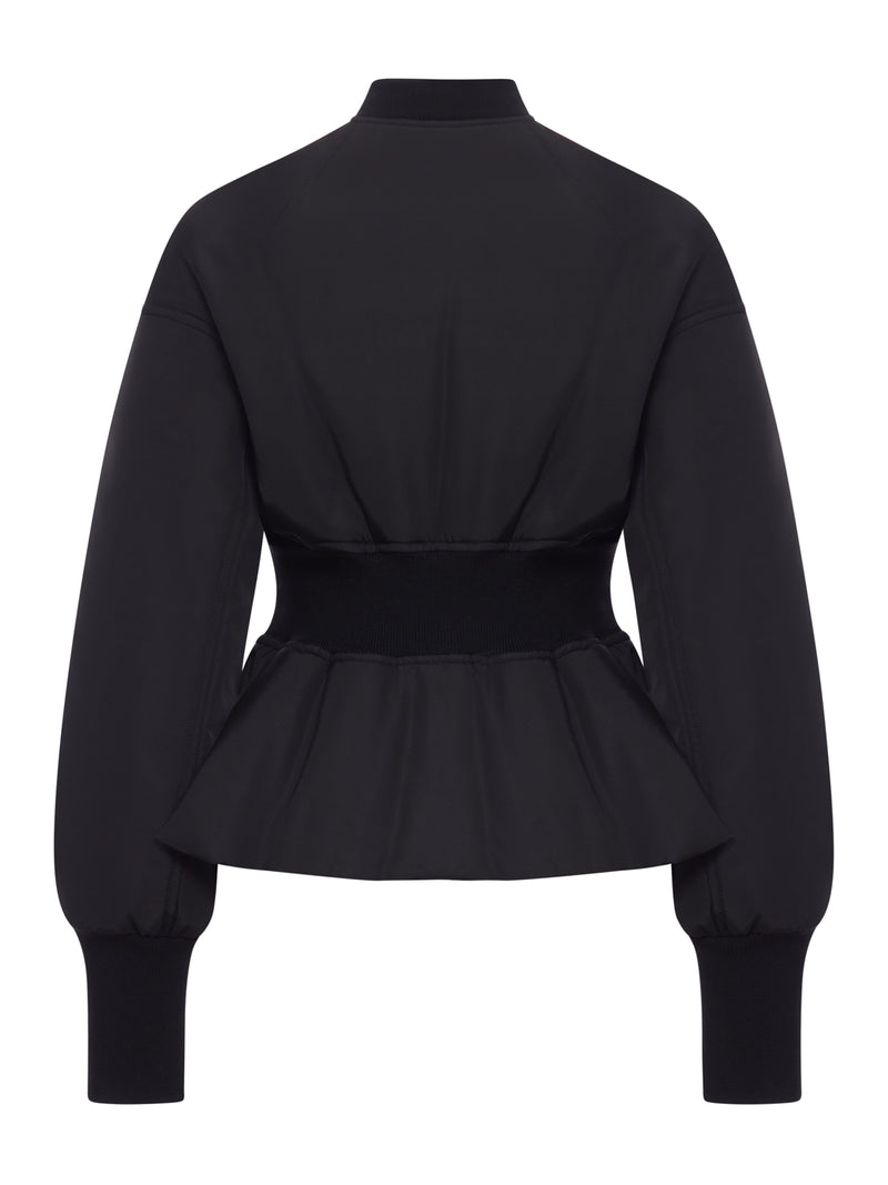 PEPLUM BOMBER