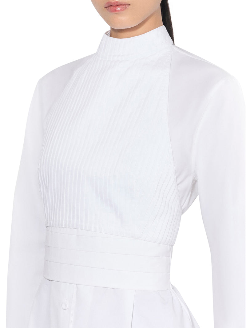 COTTON POPLIN WALLET DRESS