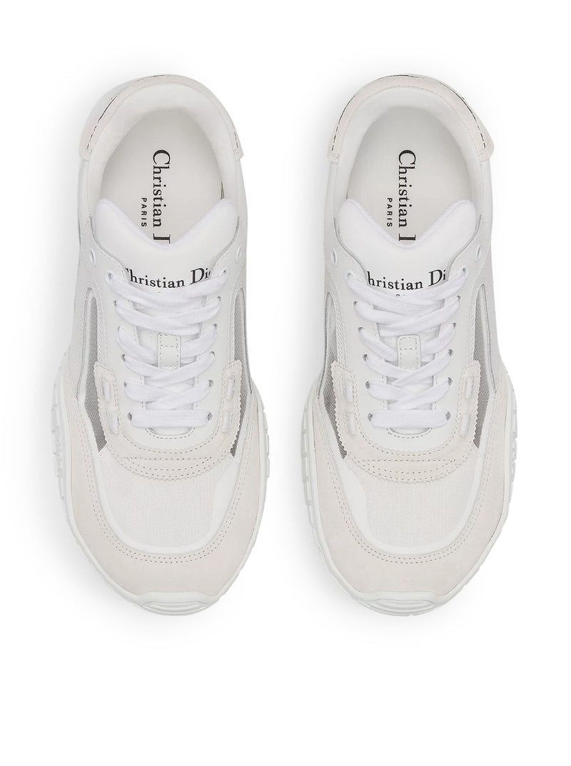 DIOR TECH SNEAKER IN CALFSKIN AND SUEDE