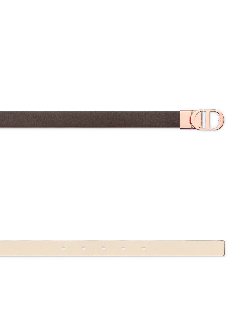 30 MONTAIGNE REVERSIBLE BELT IN SMOOTH CALFSKIN