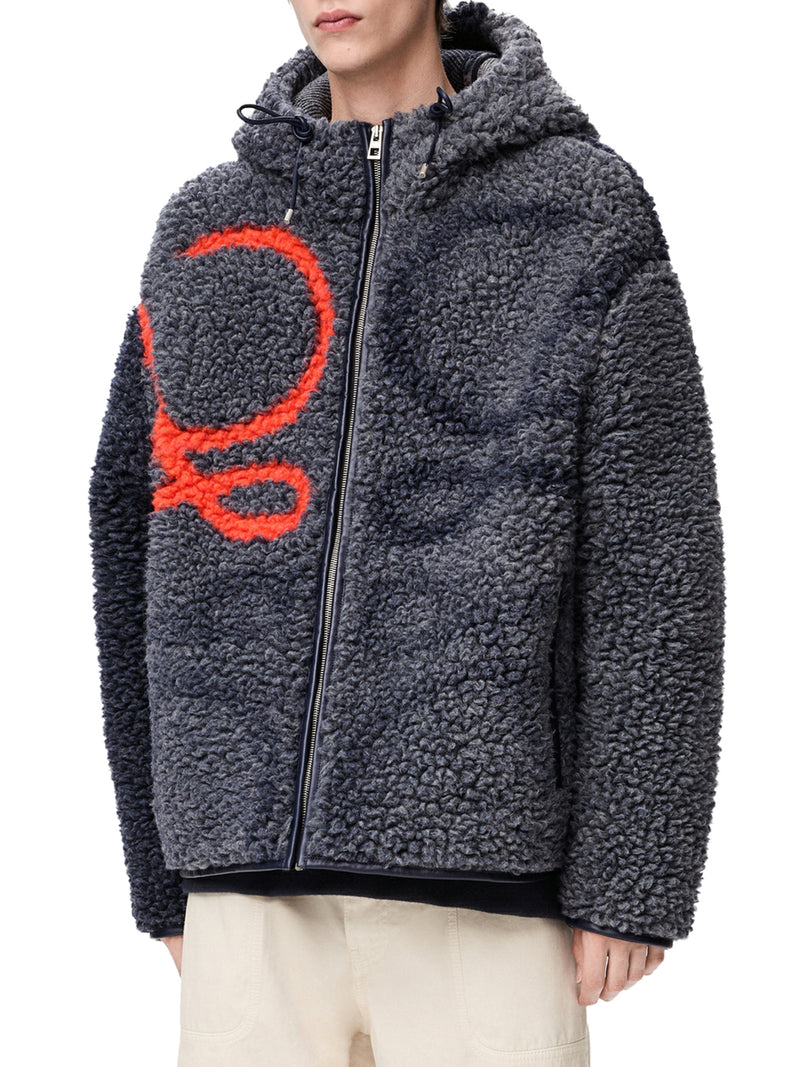 ANAGRAM JACQUARD FLEECE JACKET