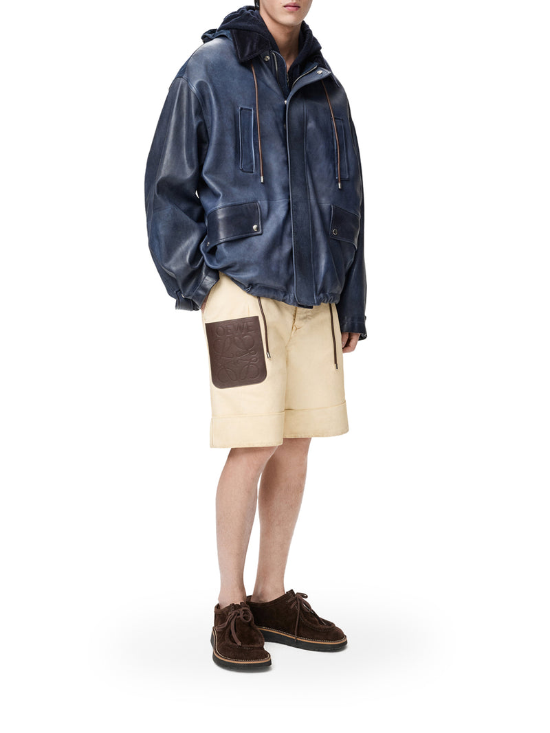 COTTON SHORTS WITH CUFFS