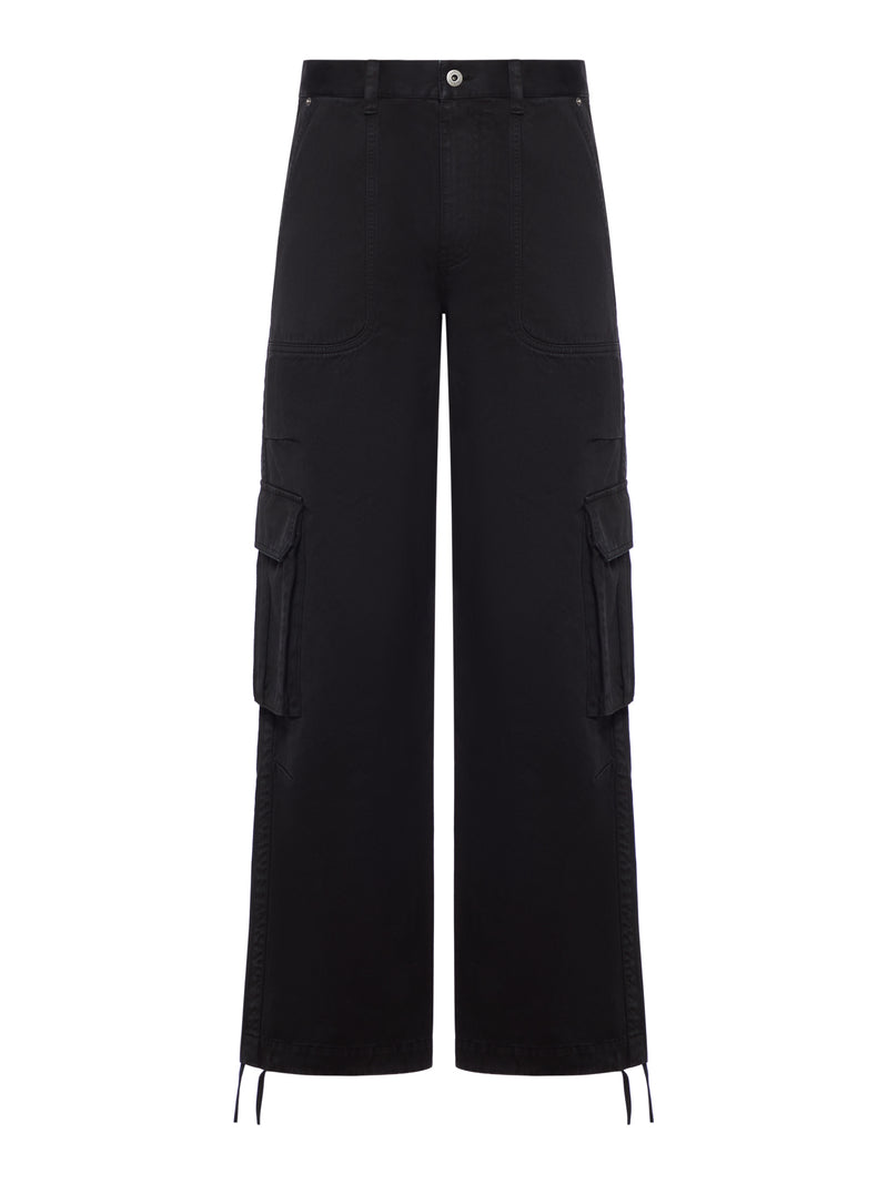 COTTON CARGO PANTS
