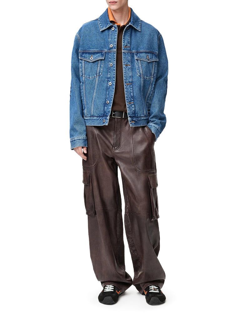 DENIM JACKET WITH ANAGRAM