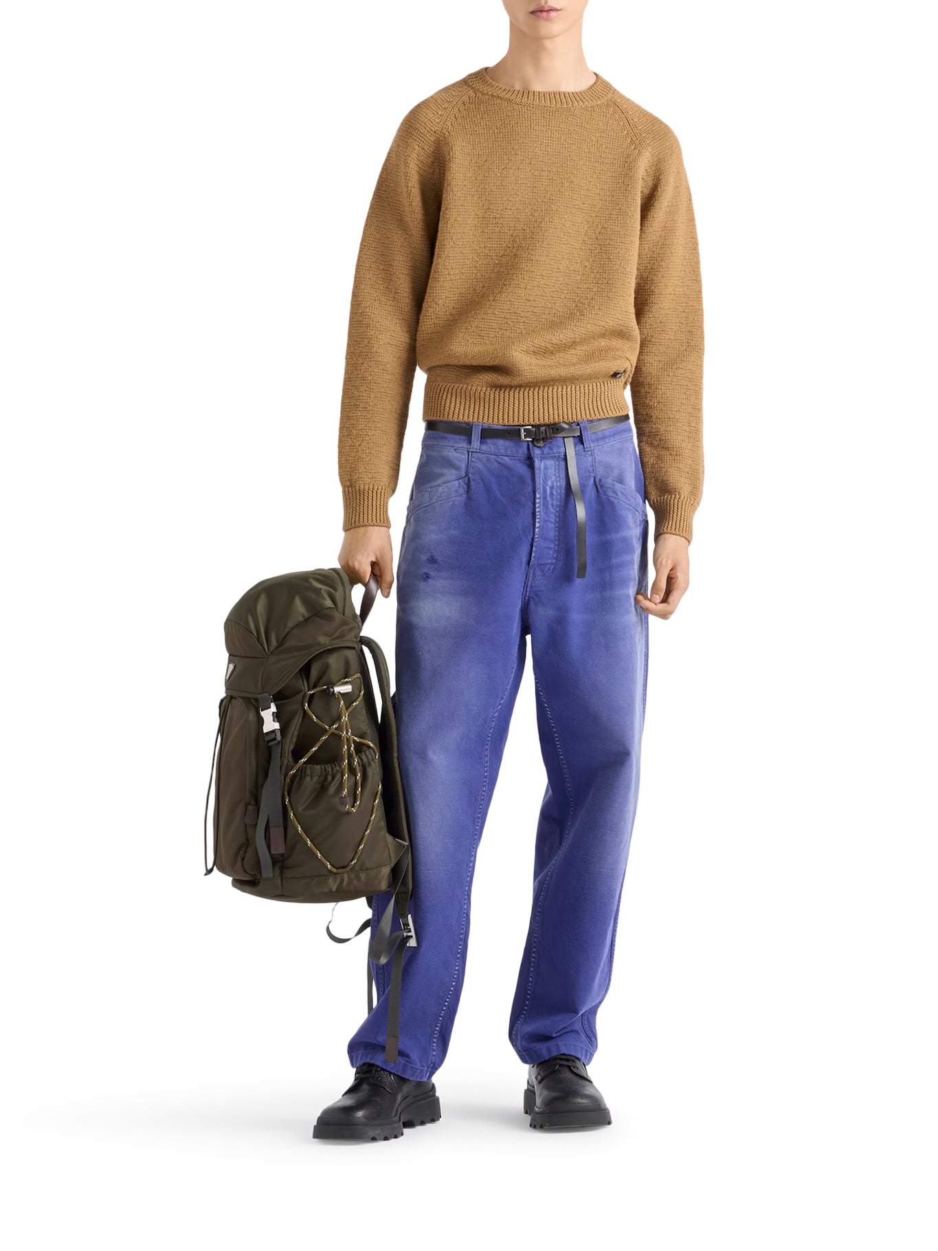 CREW NECK SWEATER IN VIRGIN WOOL