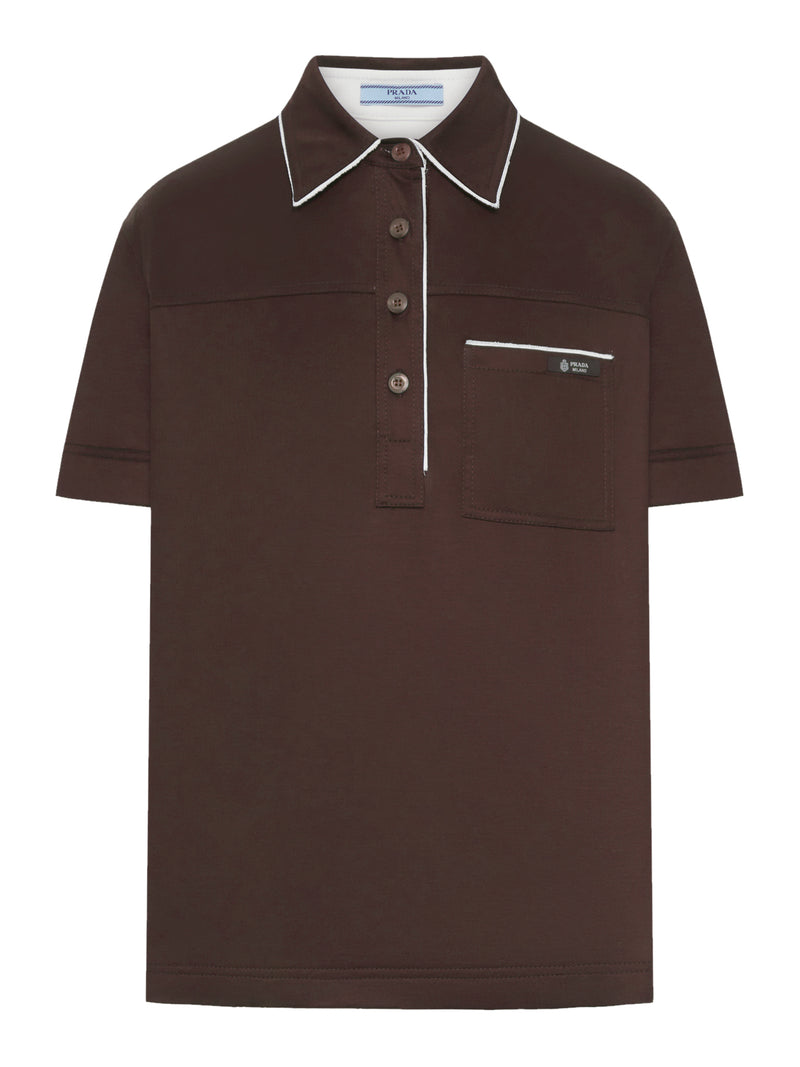 POLO SHIRT IN SCOTTISH THREAD