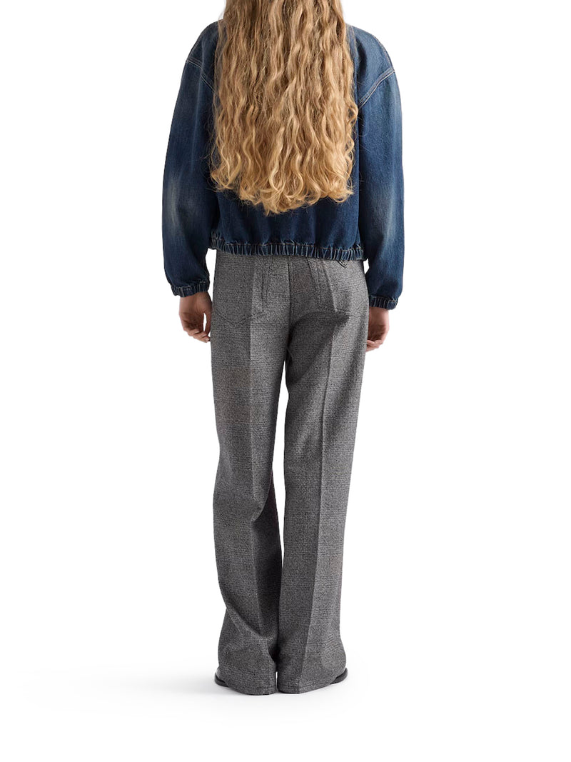 WASHED DENIM BLOUSON