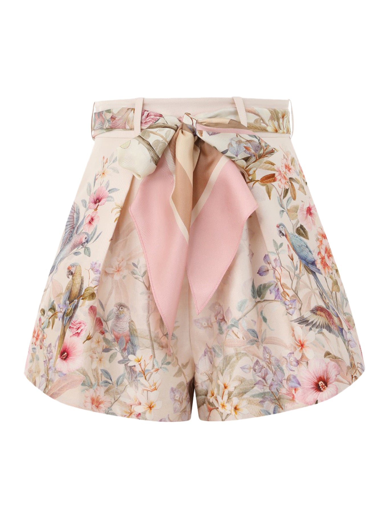 REBELLION SHORTS WITH PLEATS