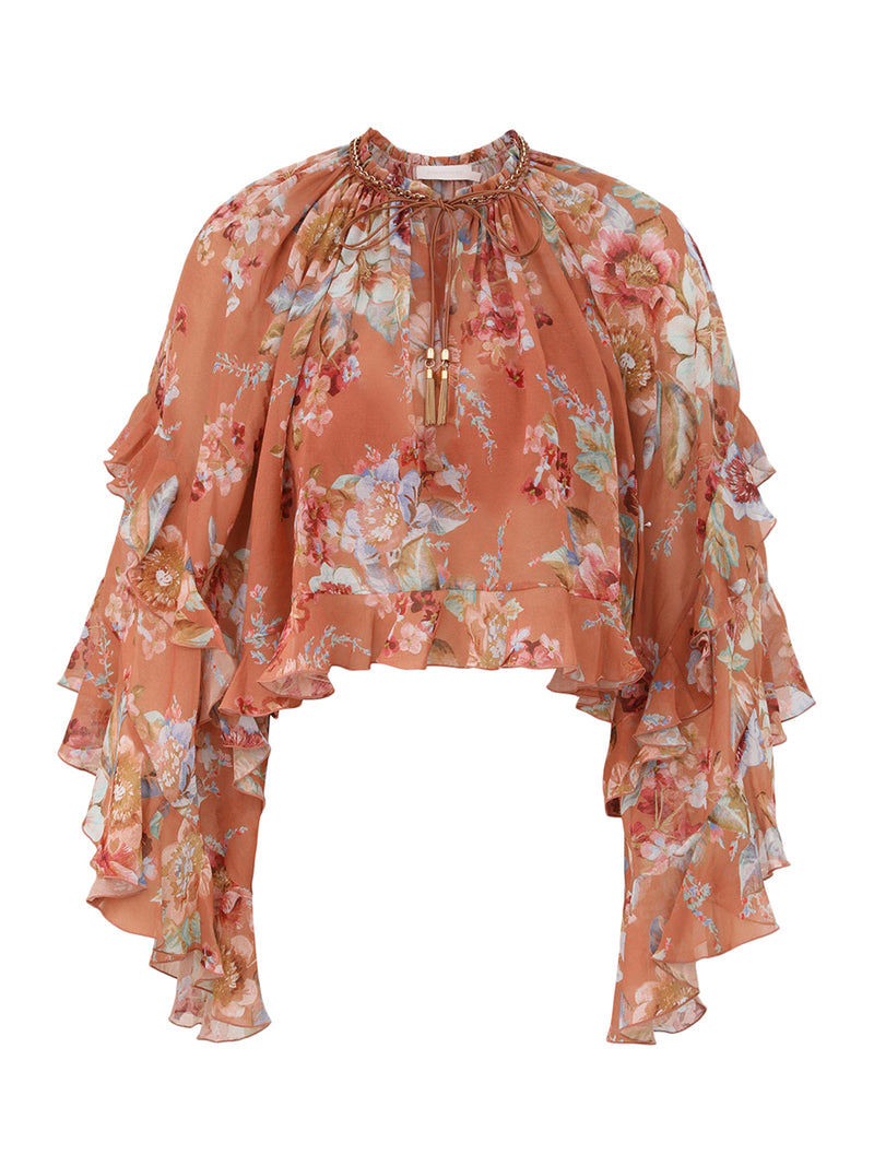 AWAKENED RUFFLE BLOUSE