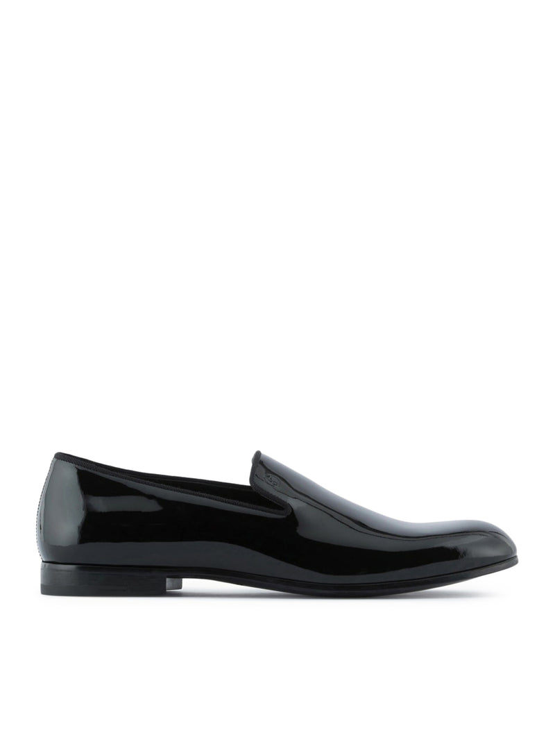 PATENT LEATHER LOAFERS