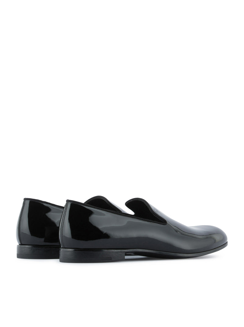 PATENT LEATHER LOAFERS