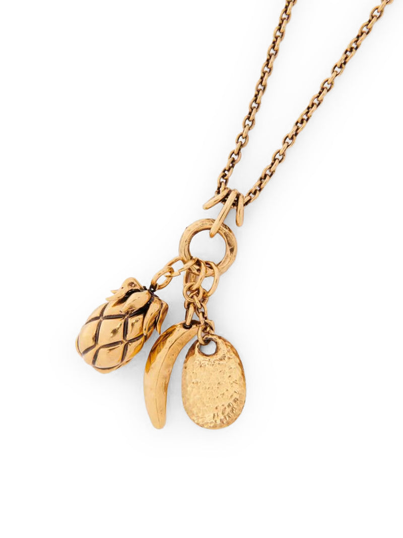 THE FRUIT BRASS NECKLACE