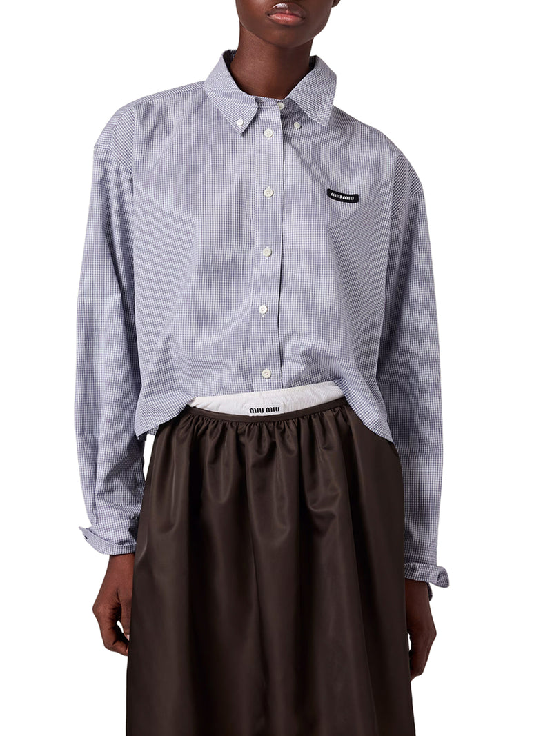 COTTON POPLIN SHIRT