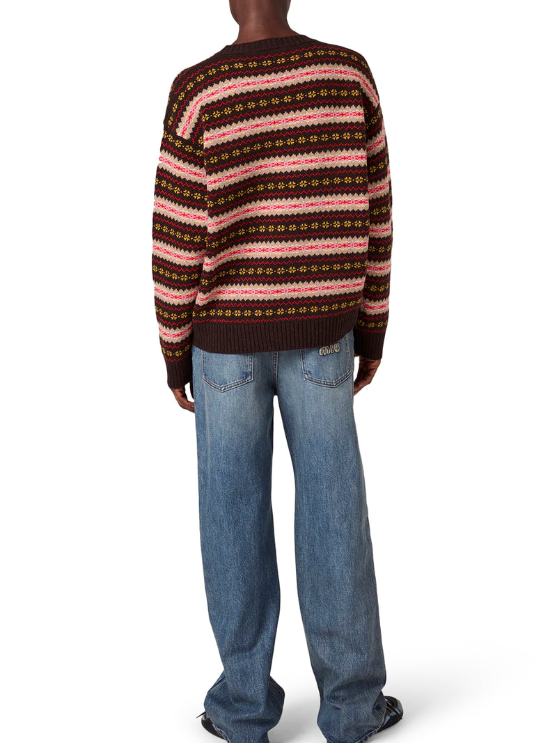 CREW NECK WOOL SWEATER