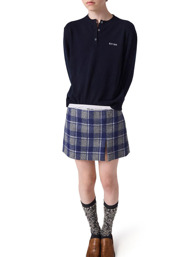 CREW NECK CASHMERE SWEATER