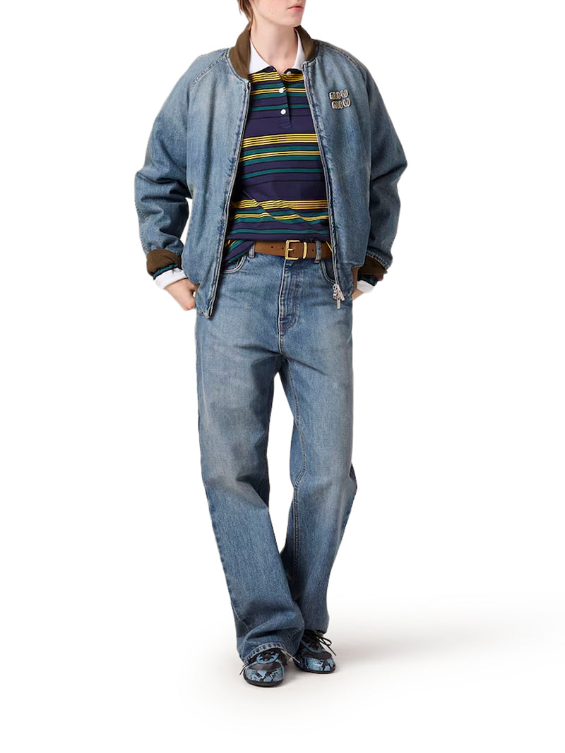 DENIM BLOUSON