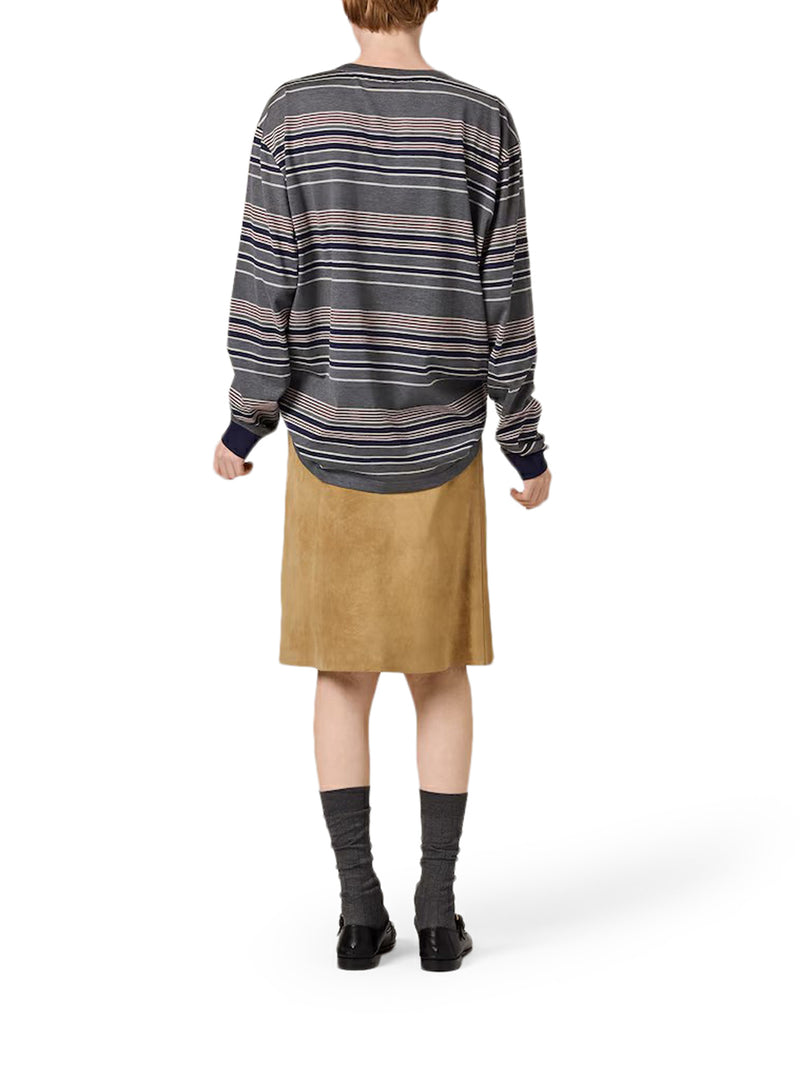 STRIPED JERSEY T-SHIRT