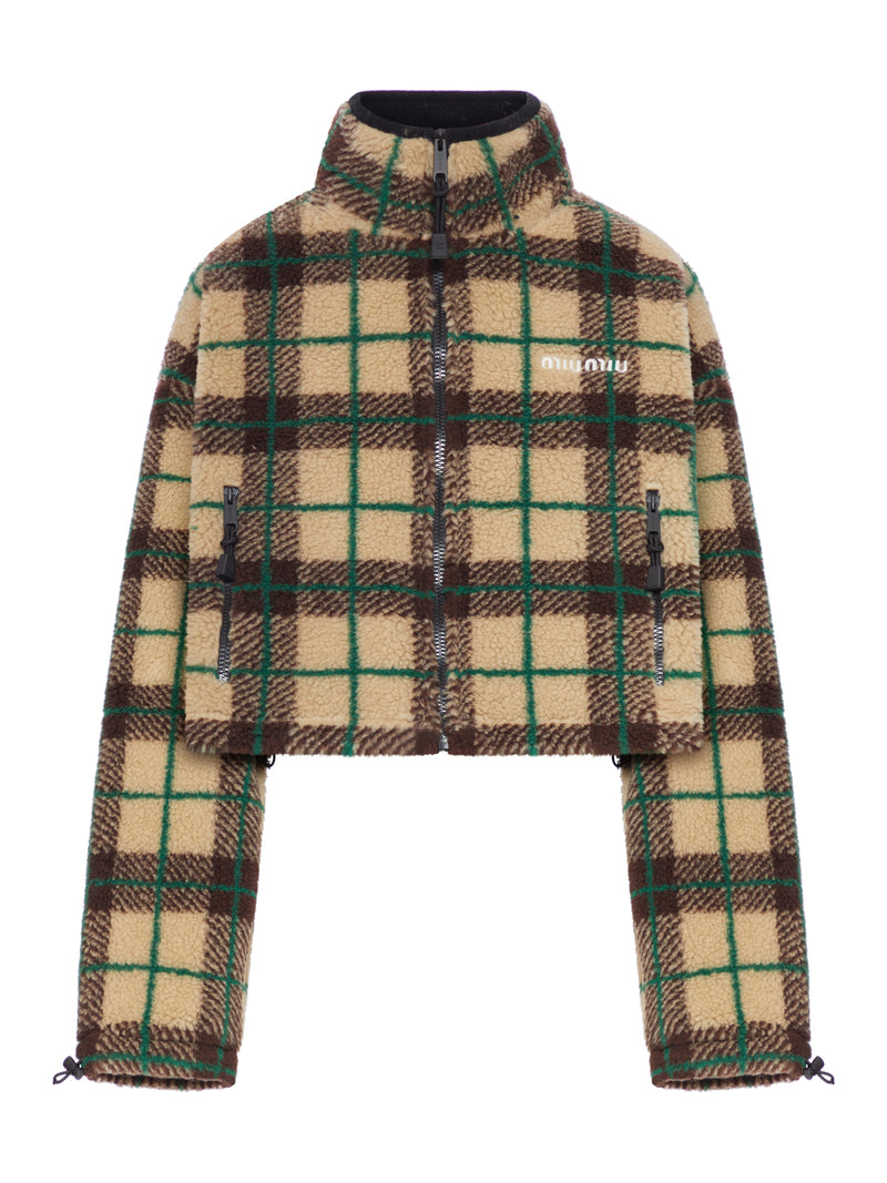 TEDDY CHECK JACKET