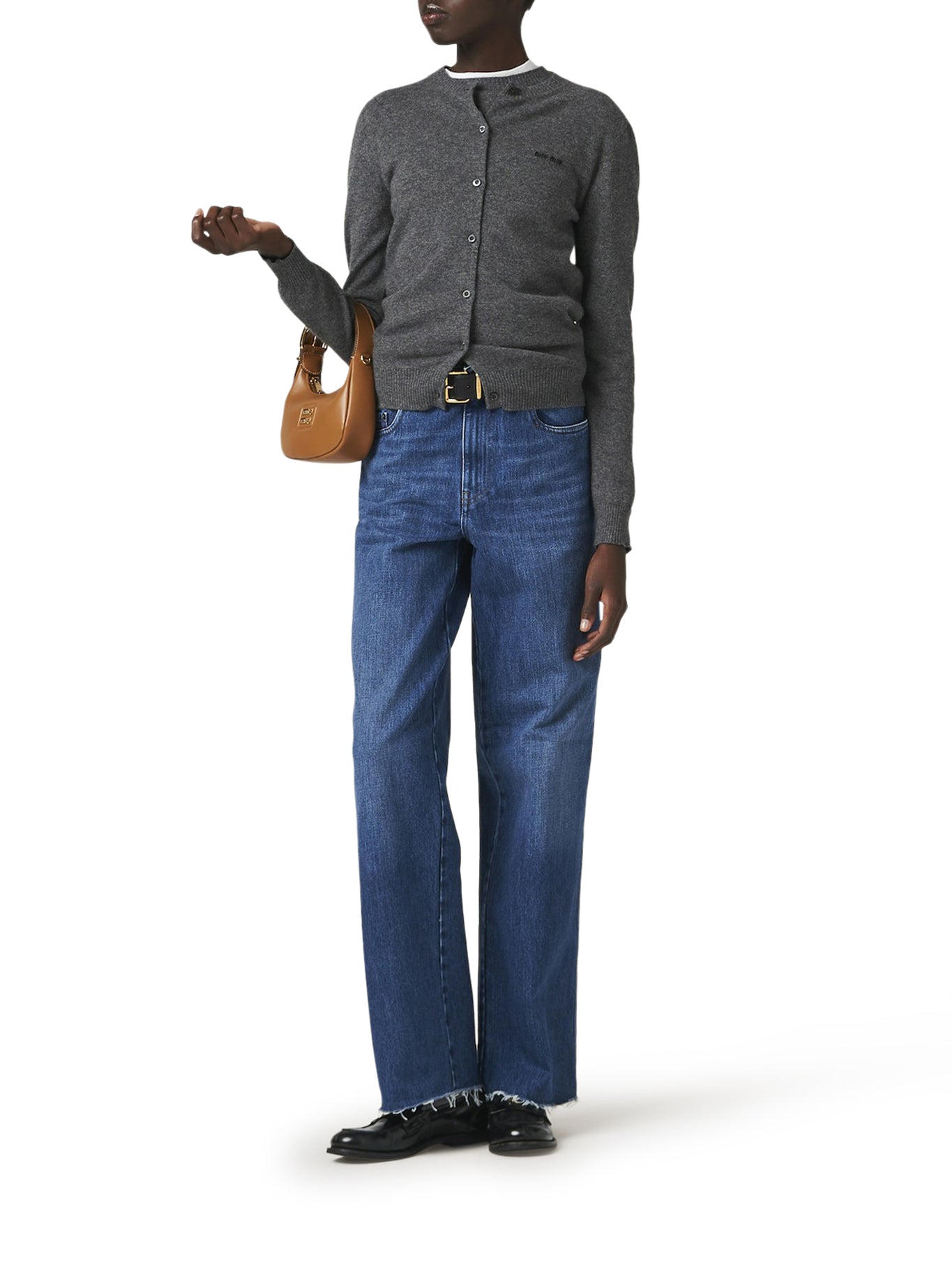 FIVE-POCKET DENIM TROUSERS