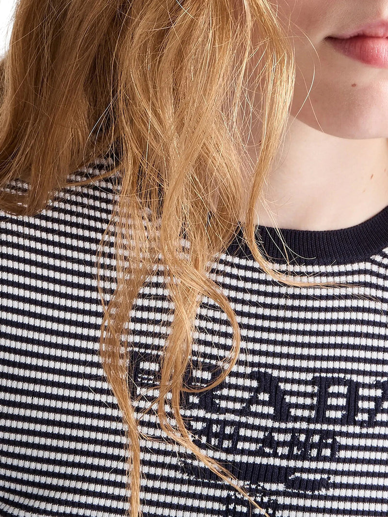 CREW NECK SILK SWEATER