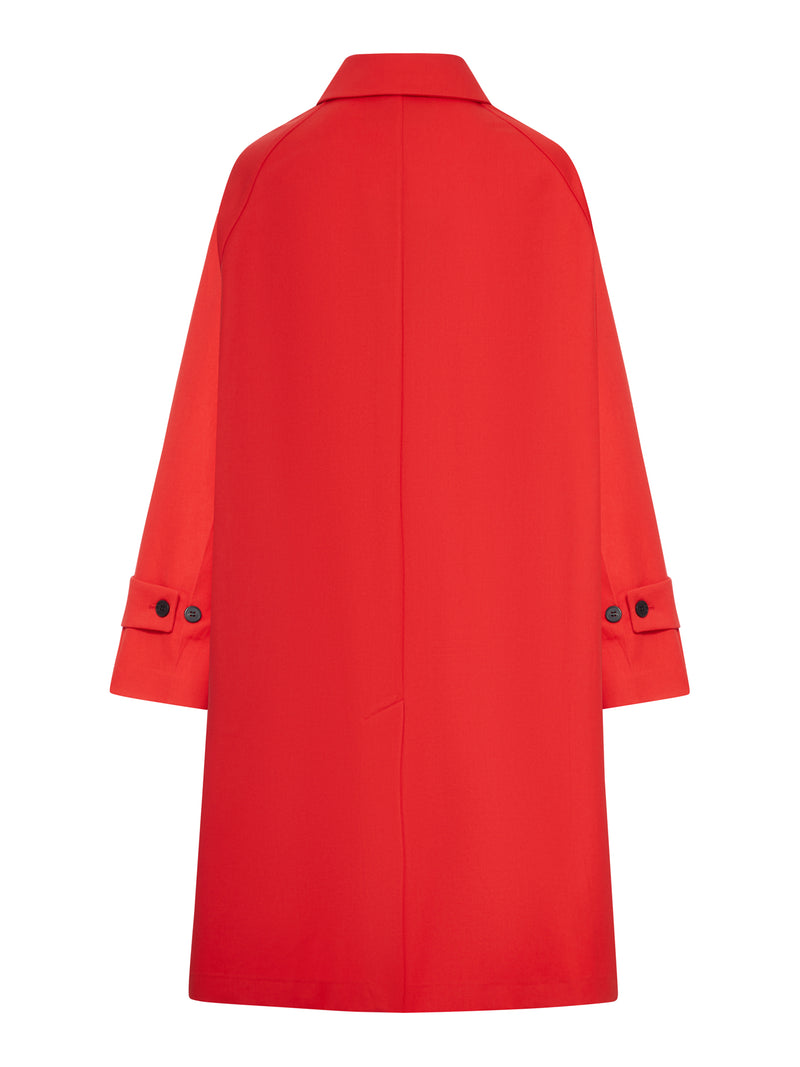 COTTON GABARDINE COAT