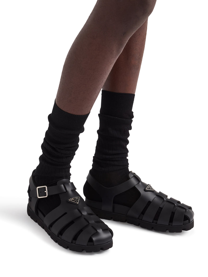 RUBBER CAGE SANDAL
