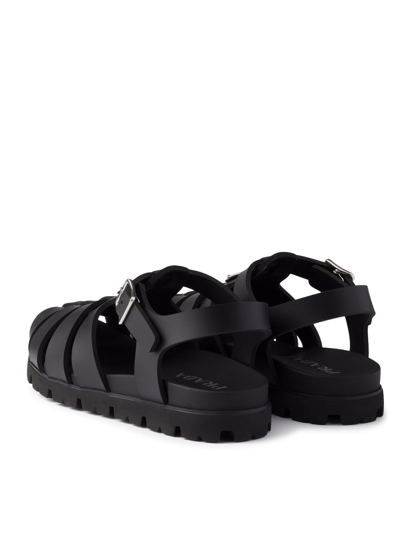 RUBBER CAGE SANDAL