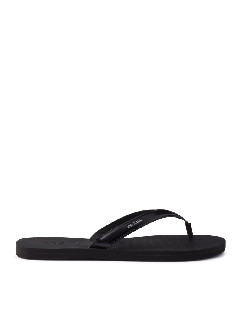 BRUSHED LEATHER IFRA FADIDI SANDALS