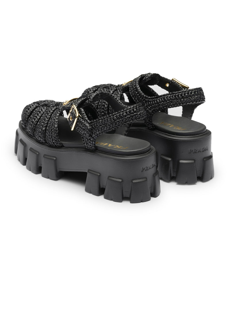 MONOLITH CROCHET SANDALS