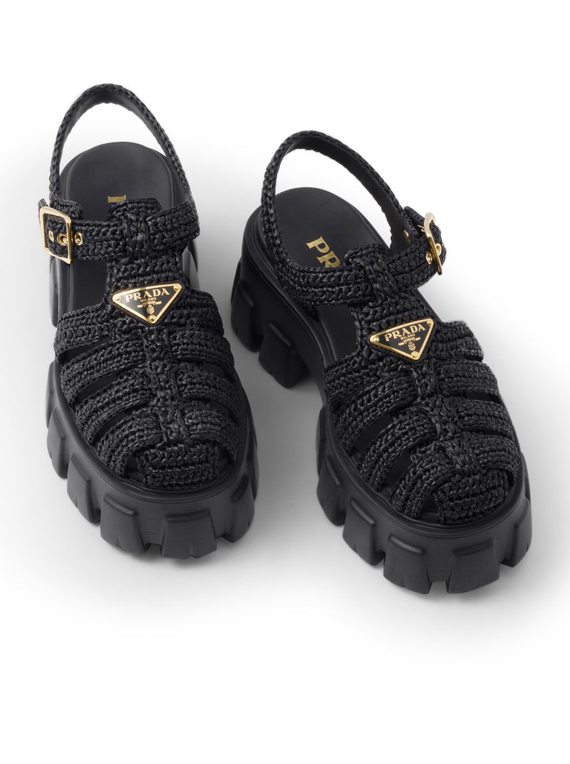 MONOLITH CROCHET SANDALS