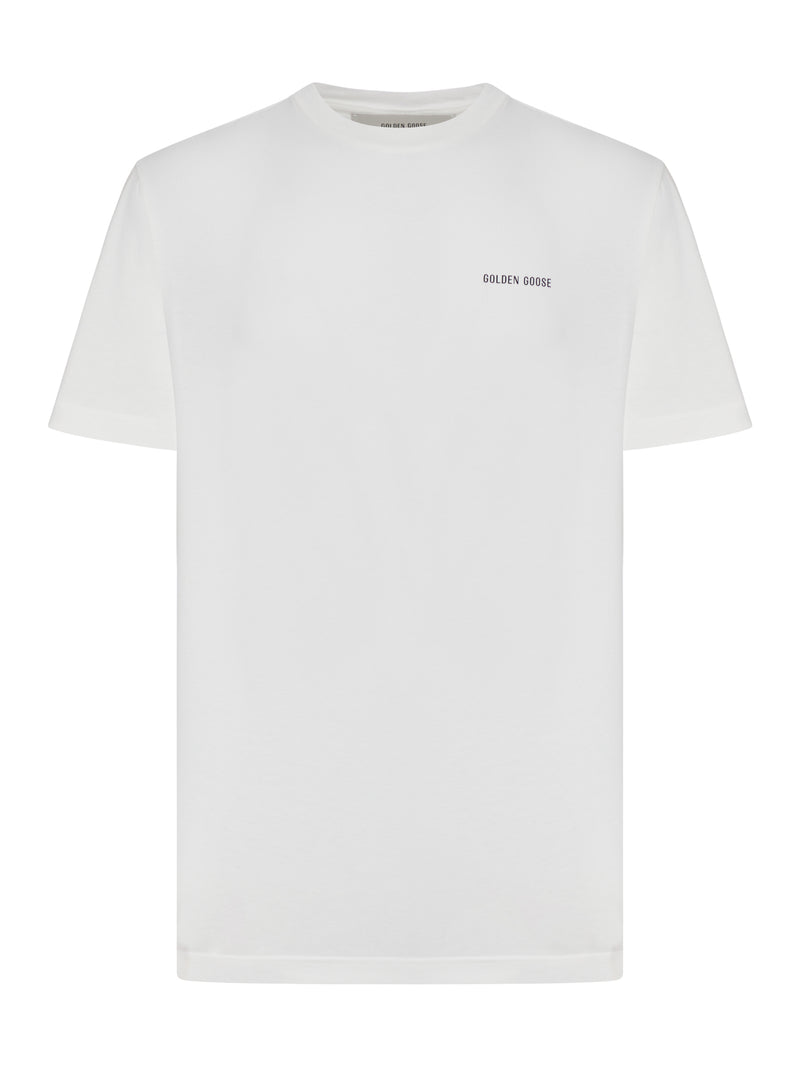 VINTAGE WHITE COTTON JERSEY T-SHIRT