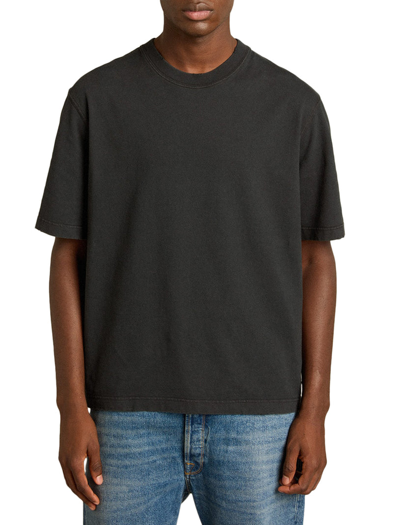 T-SHIRT WITH REVERSE LOGO ON THE BACK