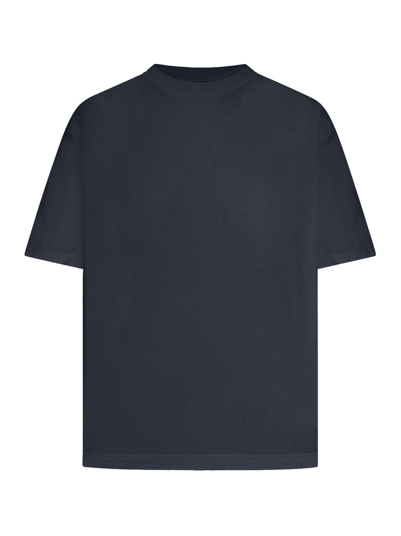 T-SHIRT WITH REVERSE LOGO ON THE BACK