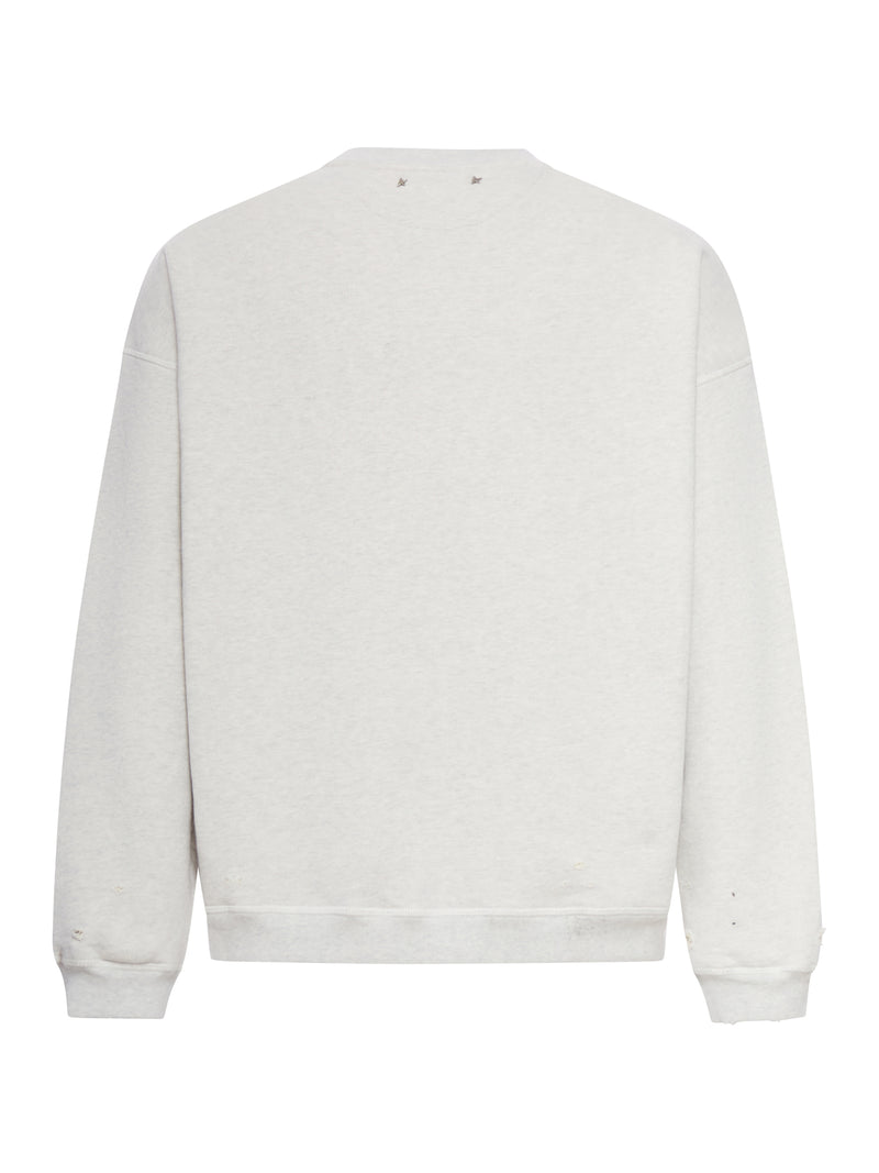 VINTAGE-EFFECT COTTON SWEATSHIRT