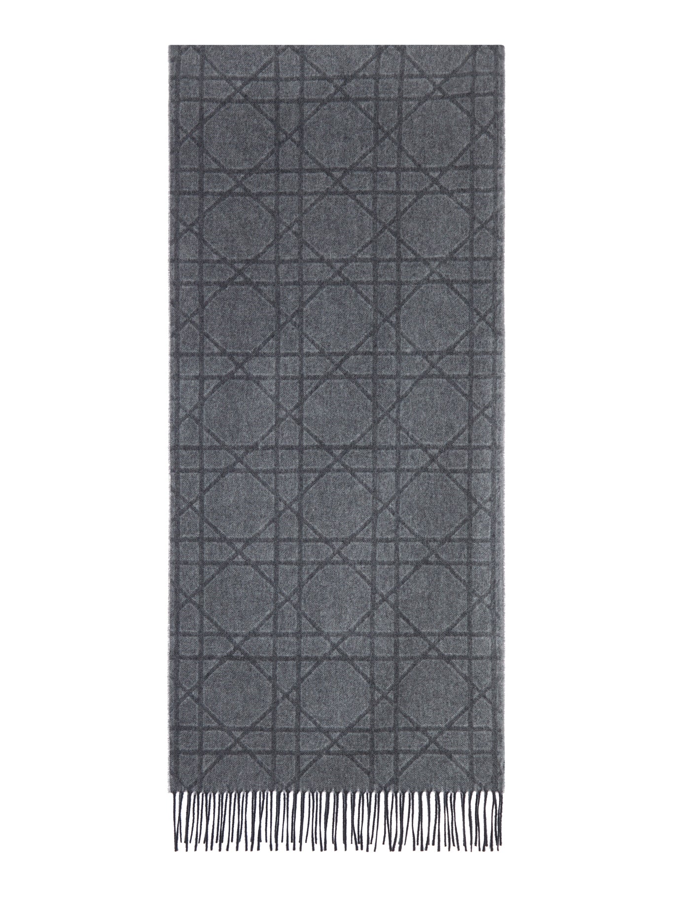 CANNAGE SCARF IN CASHMERE AND WOOL