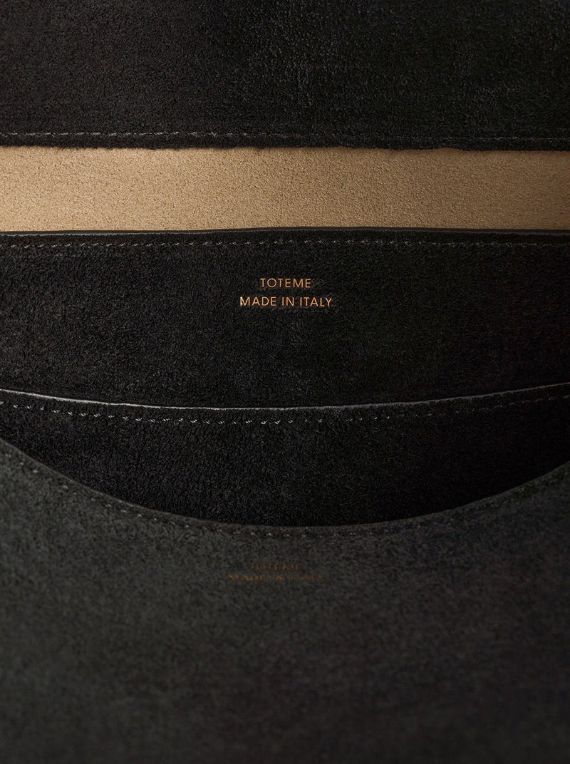 T-LOCK SUEDE BAG