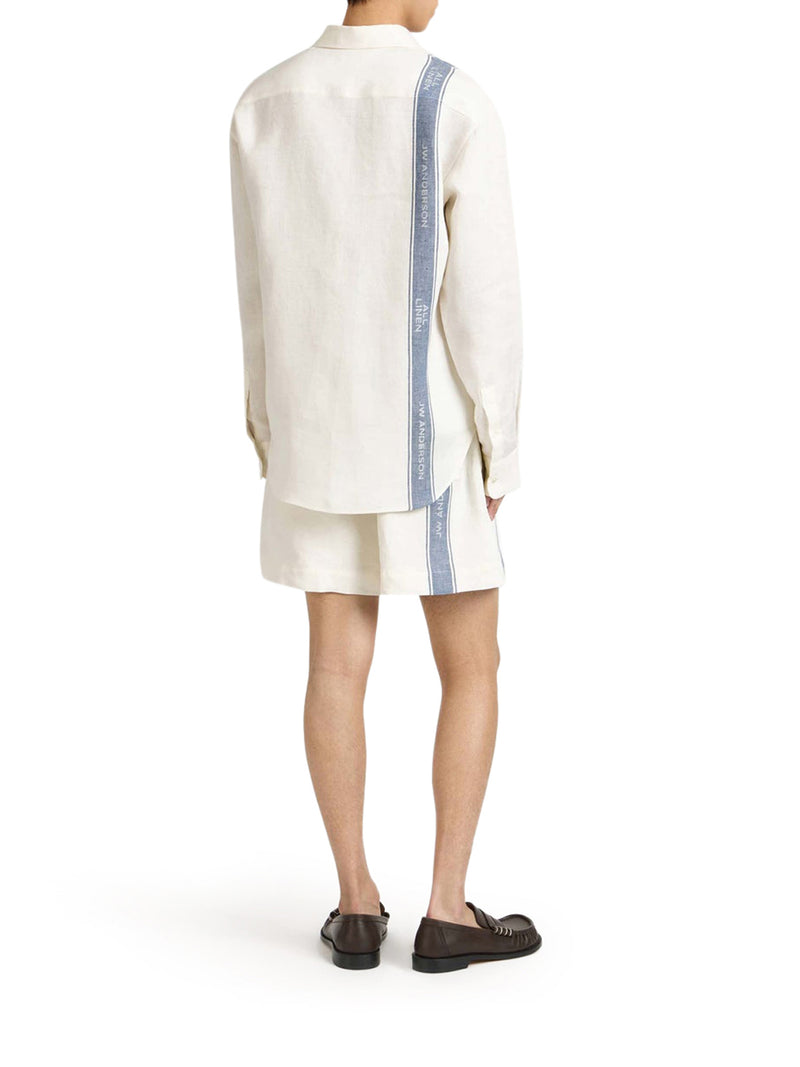 LONG-SLEEVED LINEN SHIRT