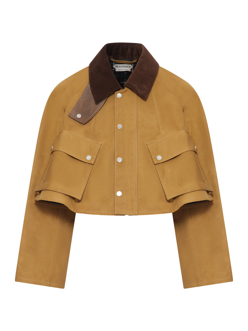 BARN JACKET IN WAXED COTTON