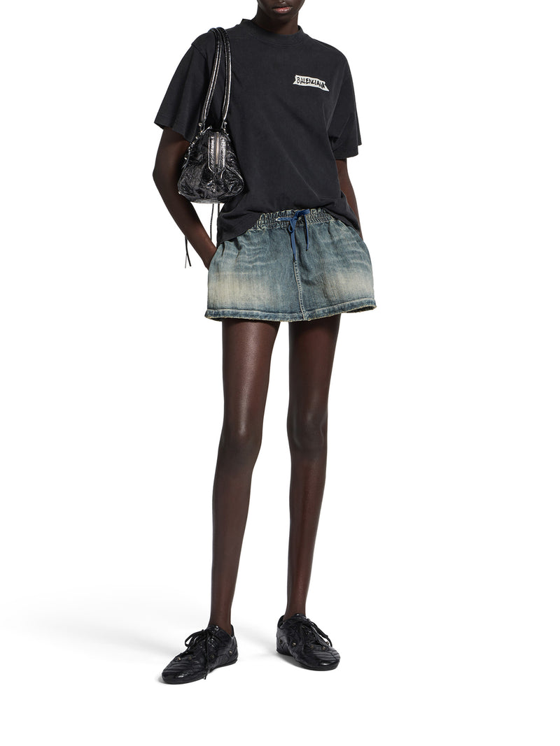 WOMEN`S MEDIUM FIT MASKING TAPE T-SHIRT