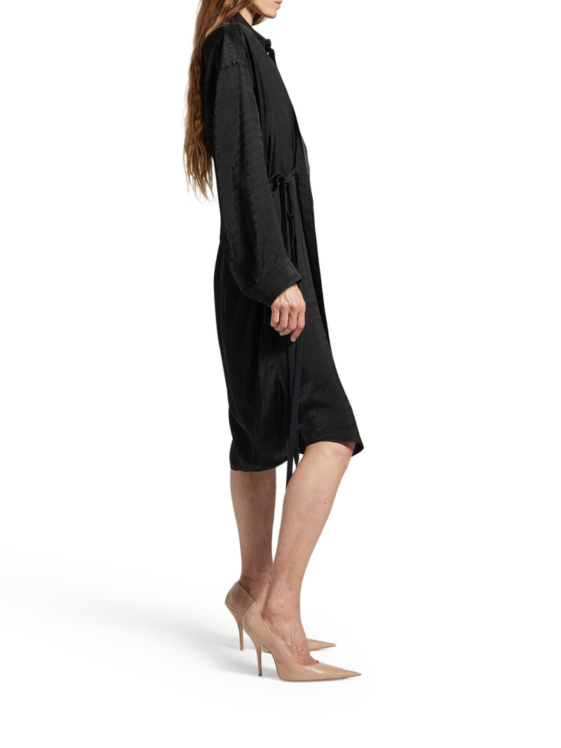 COCOON WRAP DRESS