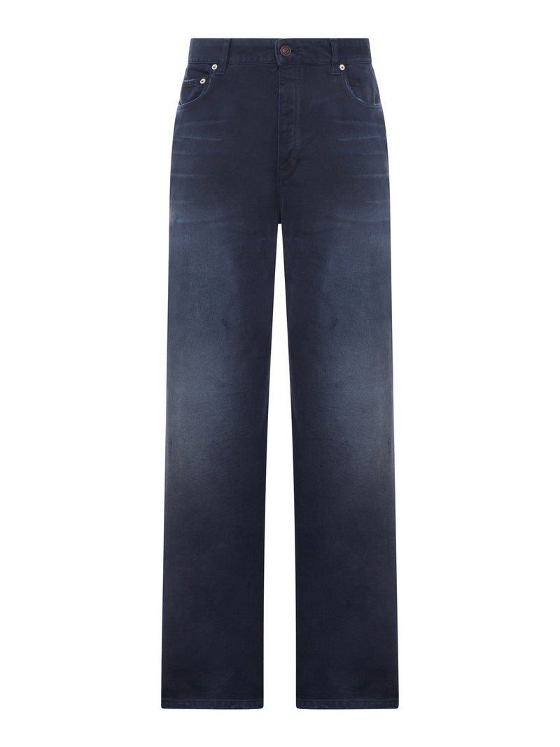 WIDE LEG DENIM JEANS