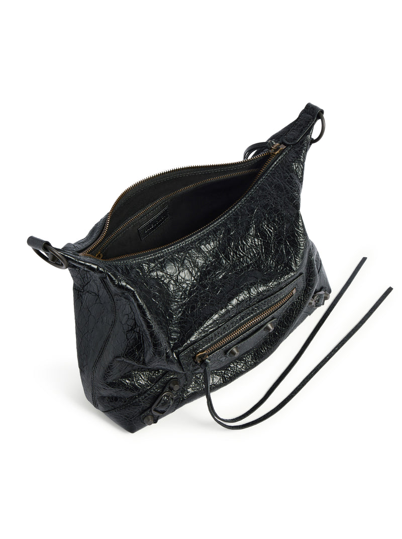 LE CITY SMALL ARENA LAMBSKIN HOBO BAG