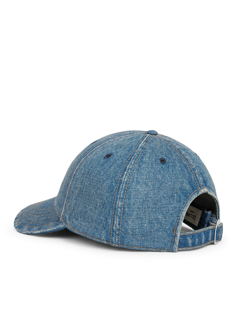 TRIOMPHE BASEBALL CAP IN UNION WASH DENIM