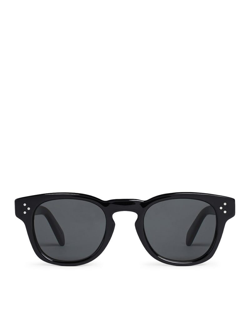 BLACK FRAME 42 ACETATE SUNGLASSES
