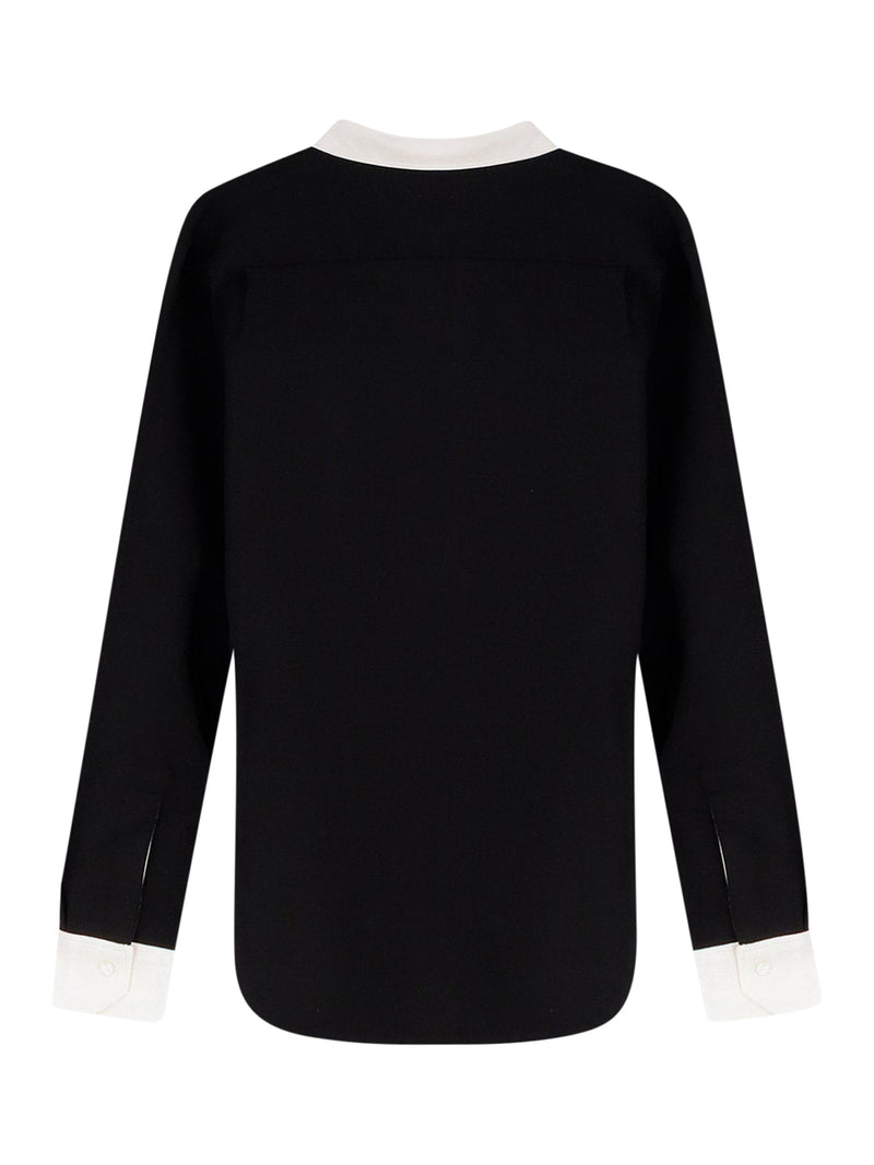 DOUBLE-LAYER T-SHIRT IN THIN COTTON JERSEY