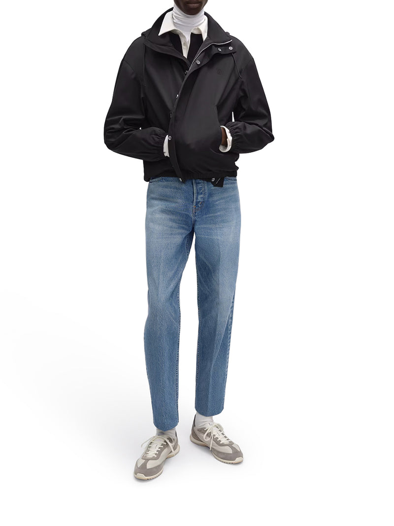 NYLON TWILL WIND JACKET