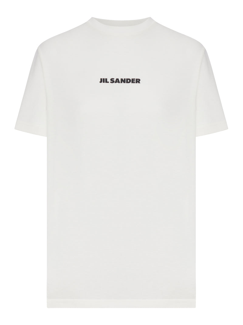 CREW NECK COTTON T-SHIRT WITH LOGO