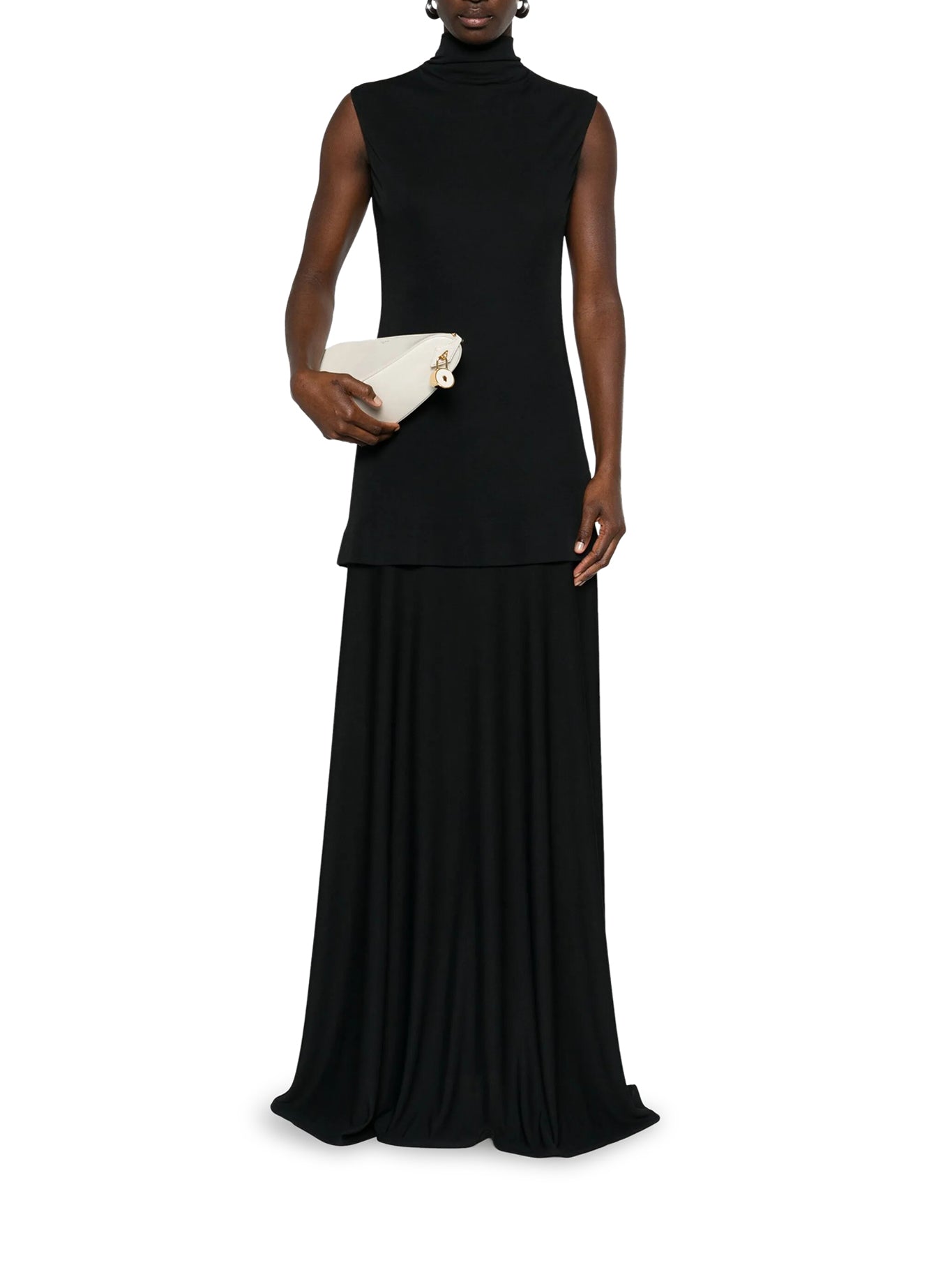 LONG SLEEVELESS DRESS