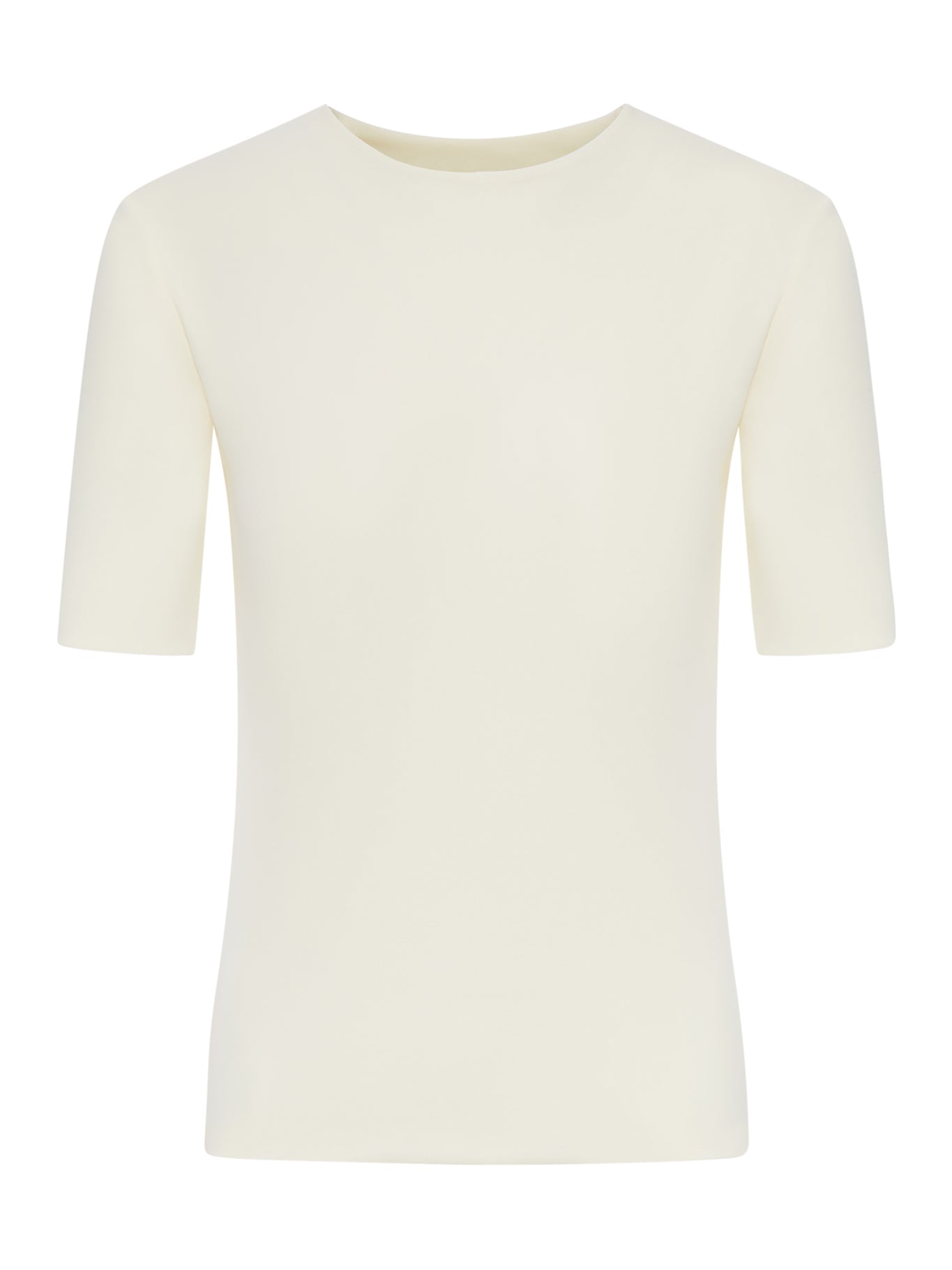 SHORT-SLEEVED CREPE T-SHIRT